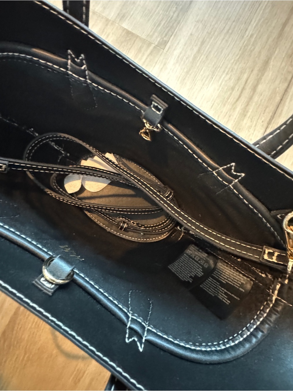 H&M Jacquard-weave crossbody bag - cream/zebra print - Picture 7 of 8